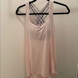 LULULEMON size 6 built in sports bra and tank.
